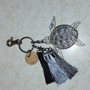 Sakroots Turtle and Tassels Hangtag